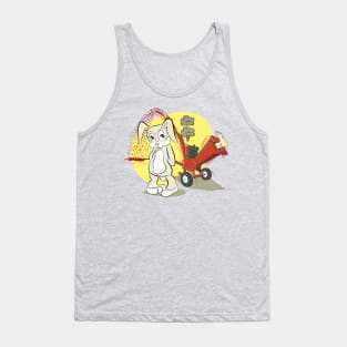 Cuddly Critters Wielding Sharp Objects #5 Tank Top